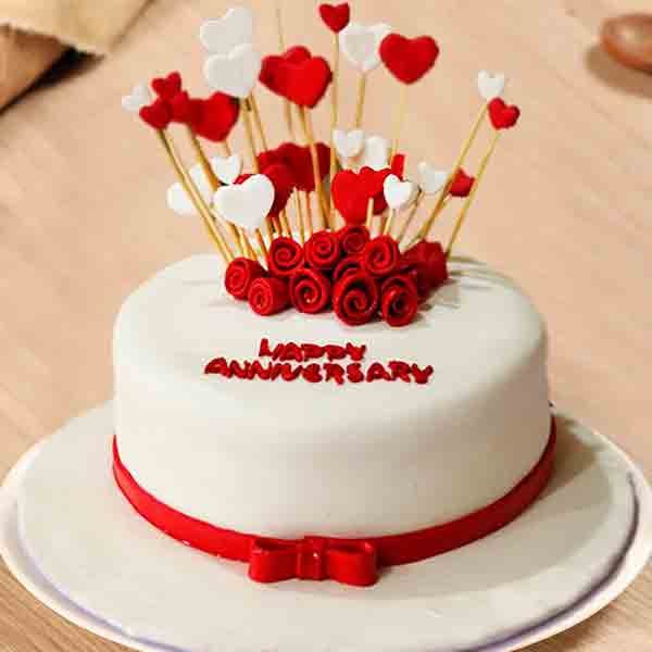Jaanu Cakes - Happy wedding anniversary cake ❤️❤️❤️ | Facebook