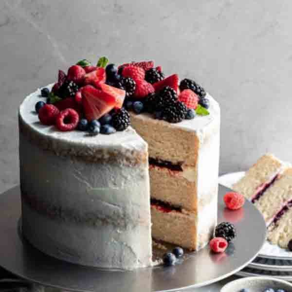 Rasbery Blueberry Cake